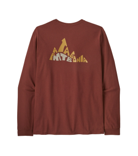 Блуза Patagonia Long Sleeve Berm Logo Responsibili-Tee M's