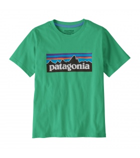 Детска Тениска Patagonia Kid's P-6 Logo T-Shirt