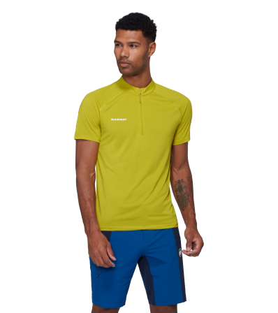 Тениска Mammut Ducan FL Half Zip T-Shirt Men