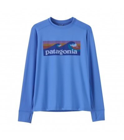 Детска Блуза Patagonia Kids' Long-Sleeved Capilene Silkweight T-Shirt