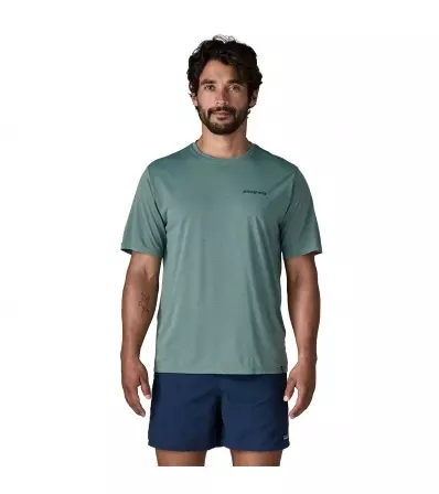 Тениска Patagonia Capilene Cool Daily Shirt - Boardshort Logo M's