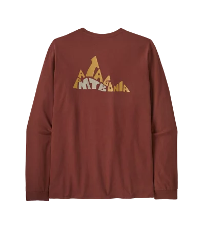 Блуза Patagonia Long Sleeve Berm Logo Responsibili-Tee M's