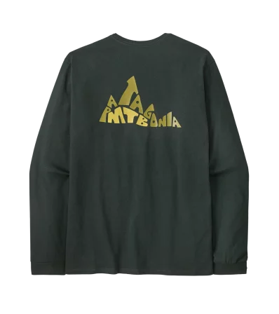 Блуза Patagonia Long Sleeve Berm Logo Responsibili-Tee M's