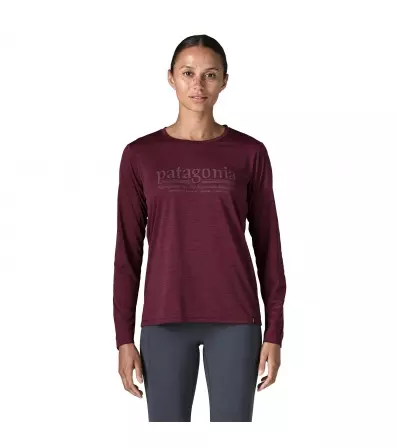 Блуза Patagonia Long-sleeved Capilene Cool Daily Shirt - Hut Tripper W's