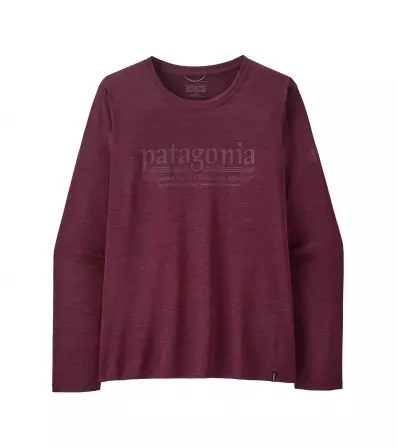 Блуза Patagonia Long-sleeved Capilene Cool Daily Shirt - Hut Tripper W's