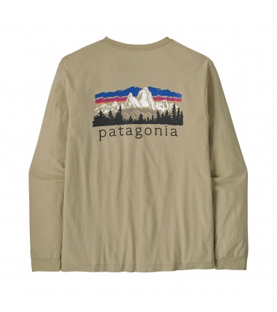 Блуза Patagonia Long-Sleeved Fitz Roy Foothills T-Shirt M's