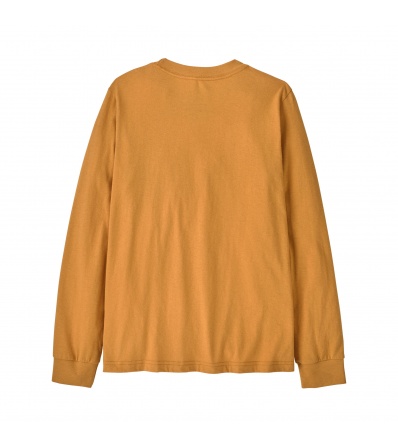 Детска Блуза Patagonia Kid's P-6 Logo Long- Sleeved T-Shirt