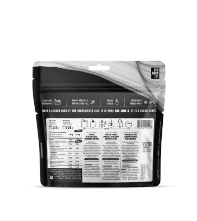 Пиле с ориз и пет вида подправки LYO Five Spice Chicken & Rice 370g