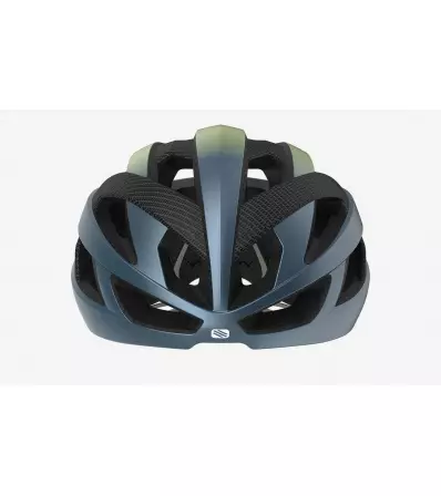 Каска Rudy Project Rebel Blue Avio/Apple Green Metal Matte