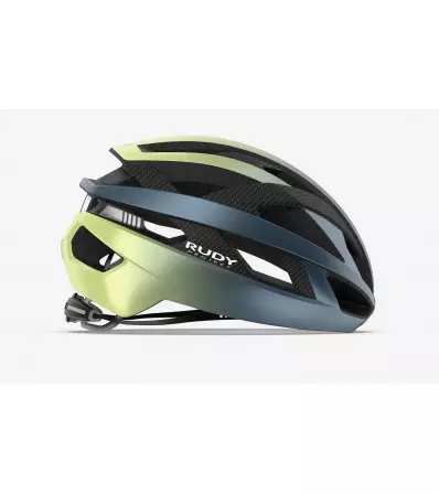 Каска Rudy Project Rebel Blue Avio/Apple Green Metal Matte