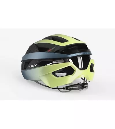 Каска Rudy Project Rebel Blue Avio/Apple Green Metal Matte