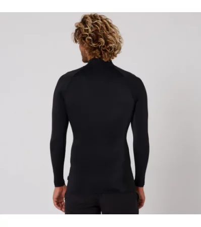 Горнище за сърф O&E Script Rash Long Sleeve Rash Shirt Mens