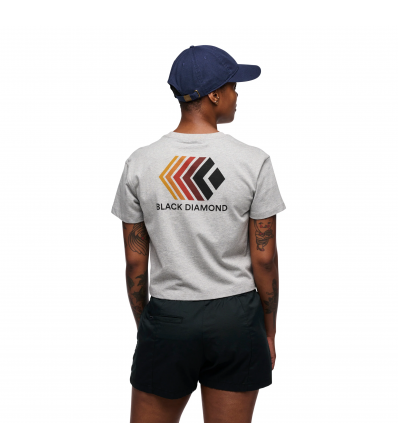 Тениска Black Diamond Faded Crop SS Tee W's