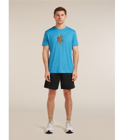 Тениска Icebreaker Merino 150 Tech Lite SS Tee Bear Catch M's