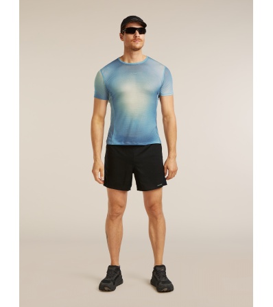 Тениска Icebreaker Merino Blend 75 Cool-Lite Featherlight SS Crewe AOP M's