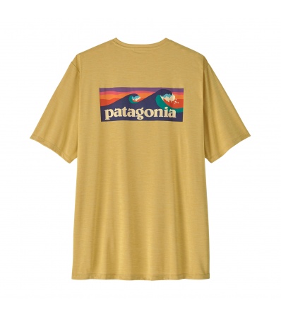 Тениска Patagonia Capilene Cool Daily Shirt - Boardshort Logo M's