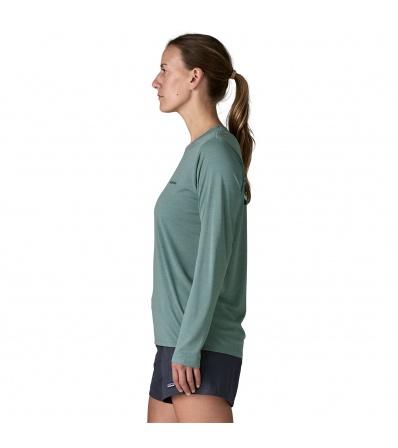 Блуза Patagonia Long Sleeved Capilene Cool Daily Shirt - Boardshort Logo W's