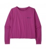 Блуза Patagonia Long-sleeved Easy Cut T- Shirt - Hut Tripper W's