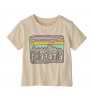 Детскa Блуза Patagonia Baby Fitz Roy Skies T-Shirt