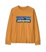 Детска Блуза Patagonia Kid's P-6 Logo Long- Sleeved T-Shirt