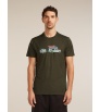 Тениска Icebreaker Merino 150 Tech Lite SS Tee Transportage M's