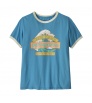 Тениска Patagonia Great Waves Ringer Tee W's